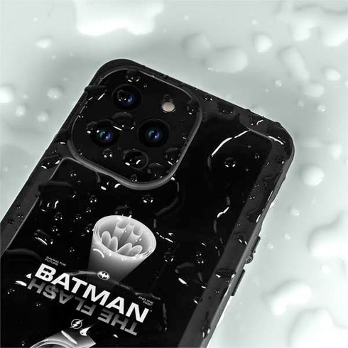 DC Comics The Flash Movie: Batman Flash Future & Past iPhone 15 Pro Waterproof Case